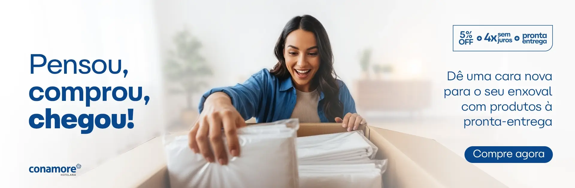 Pensou, Comprou, Chegou!